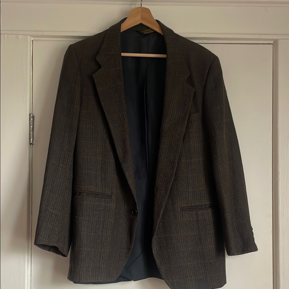 Vintage Frioravanti Men’s Brown Wool Sport Coat Classic Blazer size L